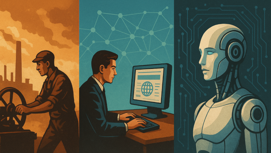 Transformation from Industrial Age to AI Age